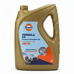 GENERICO - Aceite Gulf Formula CX 5W-30 Sintético 4 Litros API SP ACEA C3