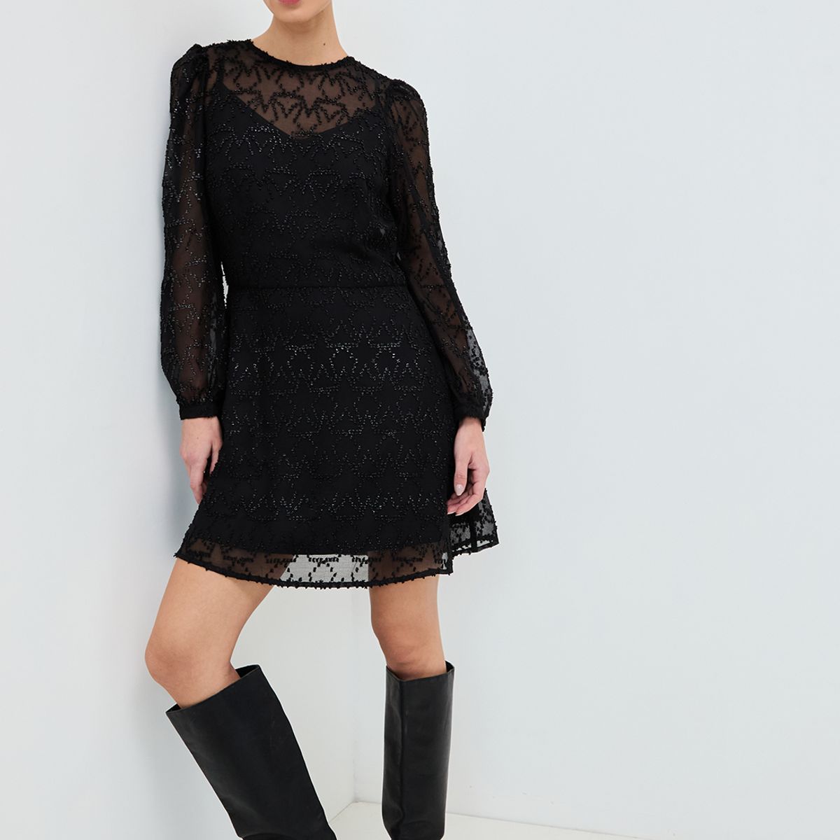 IO - Vestido Fantasia Mujer Negro Io