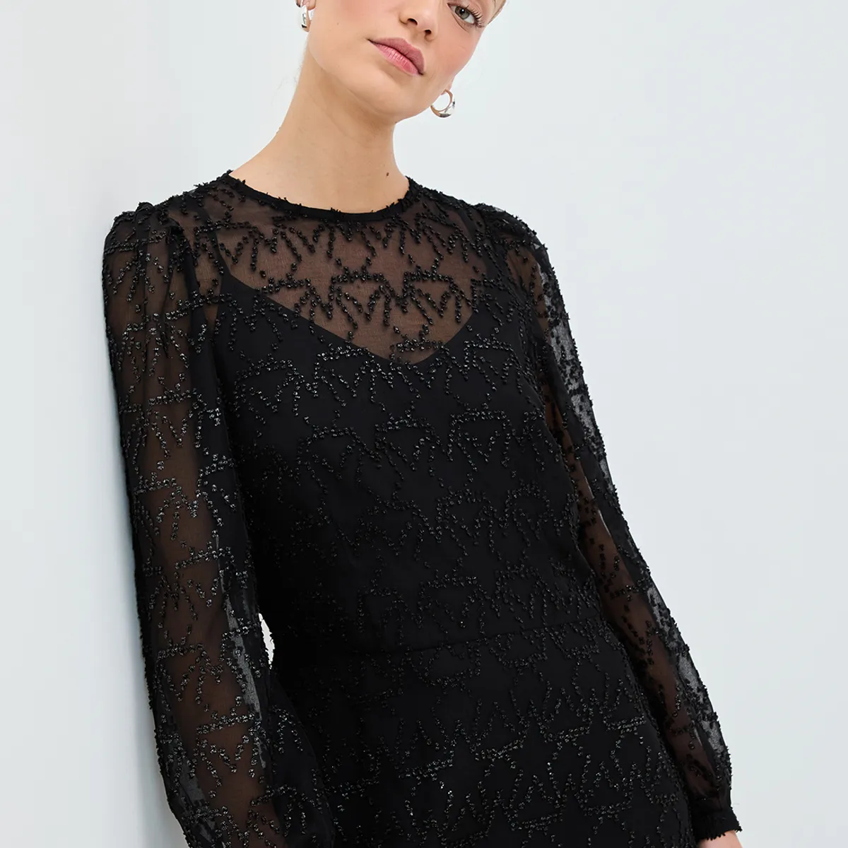 IO - Vestido Fantasia Mujer Negro Io