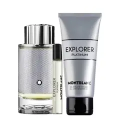MONT BLANC - Set Explorer Platinum Hombre