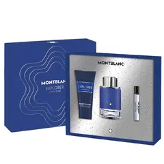 MONT BLANC - Set Explorer Ultra Blue Hombre