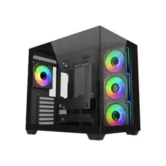 COOLER MASTER - Gabinete Elite 681, Negro, ATX