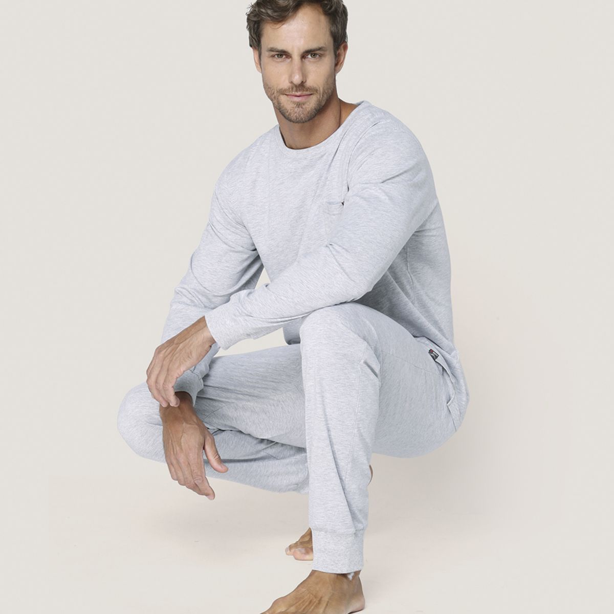 LADY GENNY - Pijama Cotton Masculino - Comodidad Perfecta