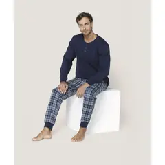 LADY GENNY - Pijama Cotton Hombre - Comodidad Y Estilo