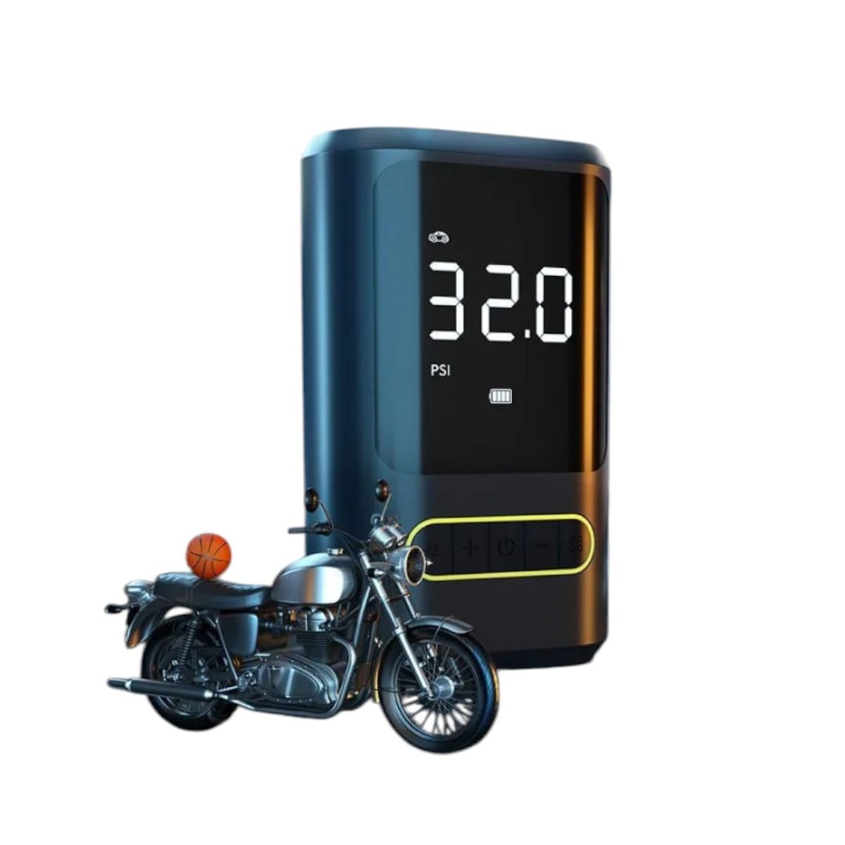GENERICO - Bomba De Aire Eléctrica Para Coche Mini Portátil Inalámbri