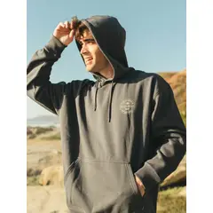 MAUI AND SONS - Poleron Canguro Coastal State Gris Hombre