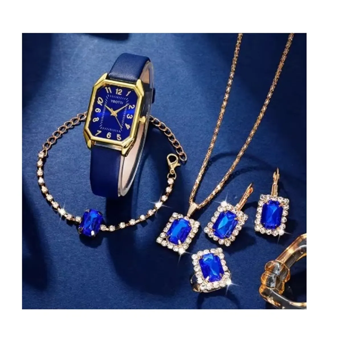 GENERICO - Set reloj y accesorios para mujer el reloj viene en la caja los accesorios vienen en la bolsa