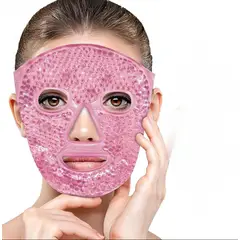 GENERICO - Máscara Gel Frío Para Rostro Ojeras Hinchazón Migraña