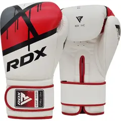 RDX - Guante de Boxeo F7 Rojo 12oz