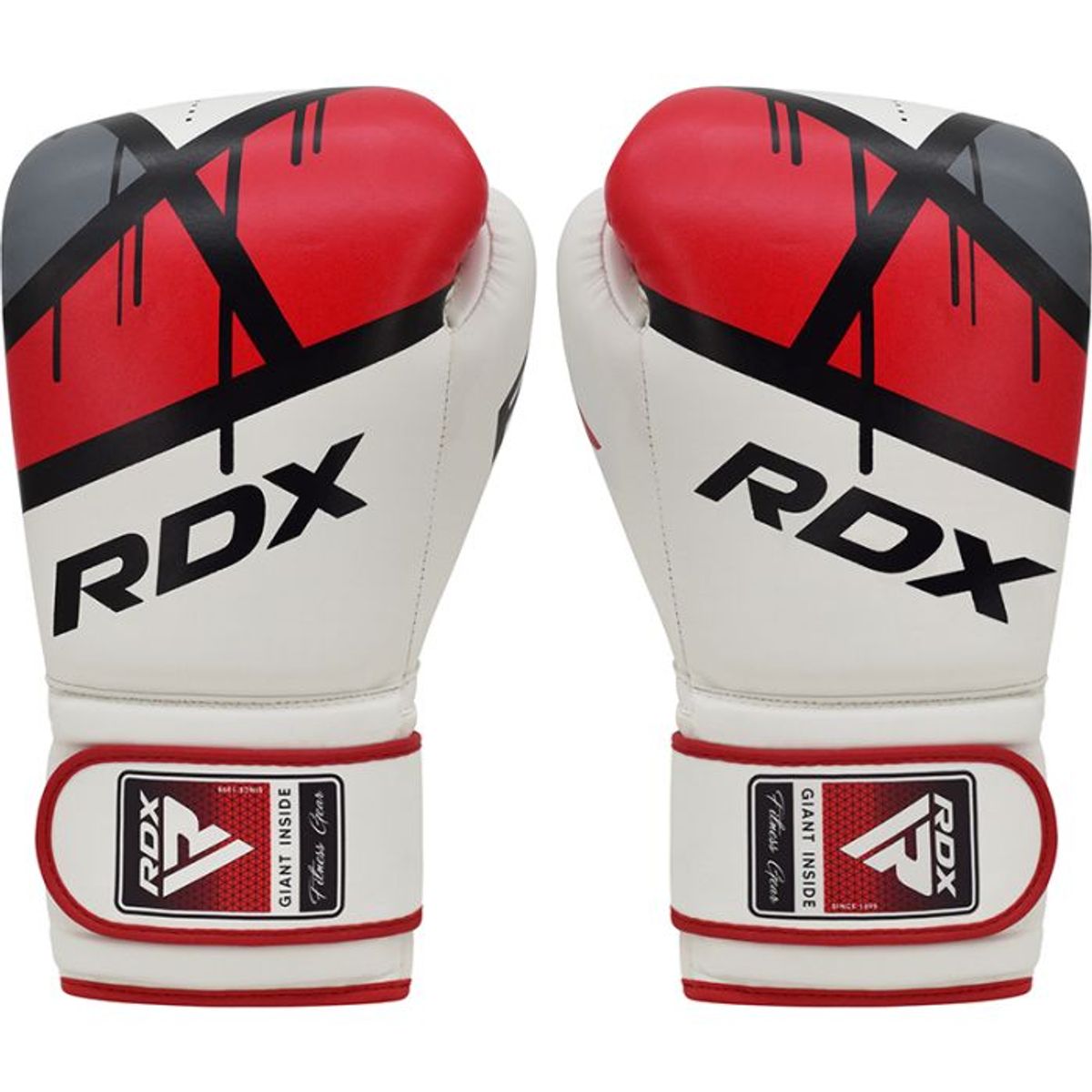 RDX - Guante de Boxeo F7 Rojo 12oz