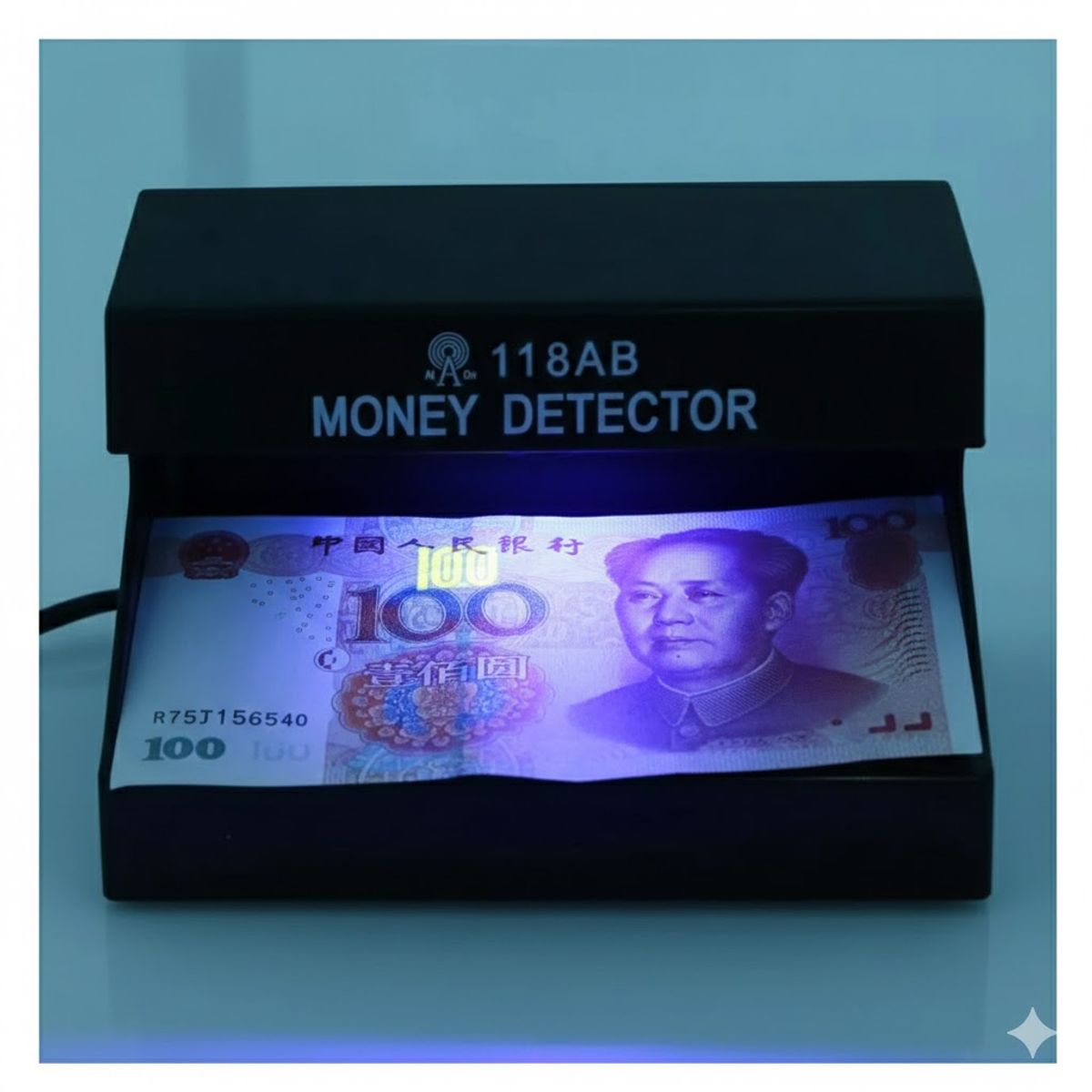 GENERICO - MAQUINA UV DETECTOR DE BILLETES FALSOS