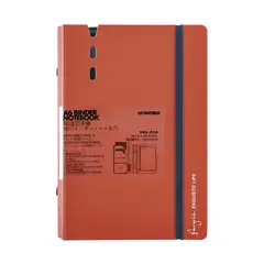 GENERICO - Agenda A6 Rojo c Hoja de Repuesto