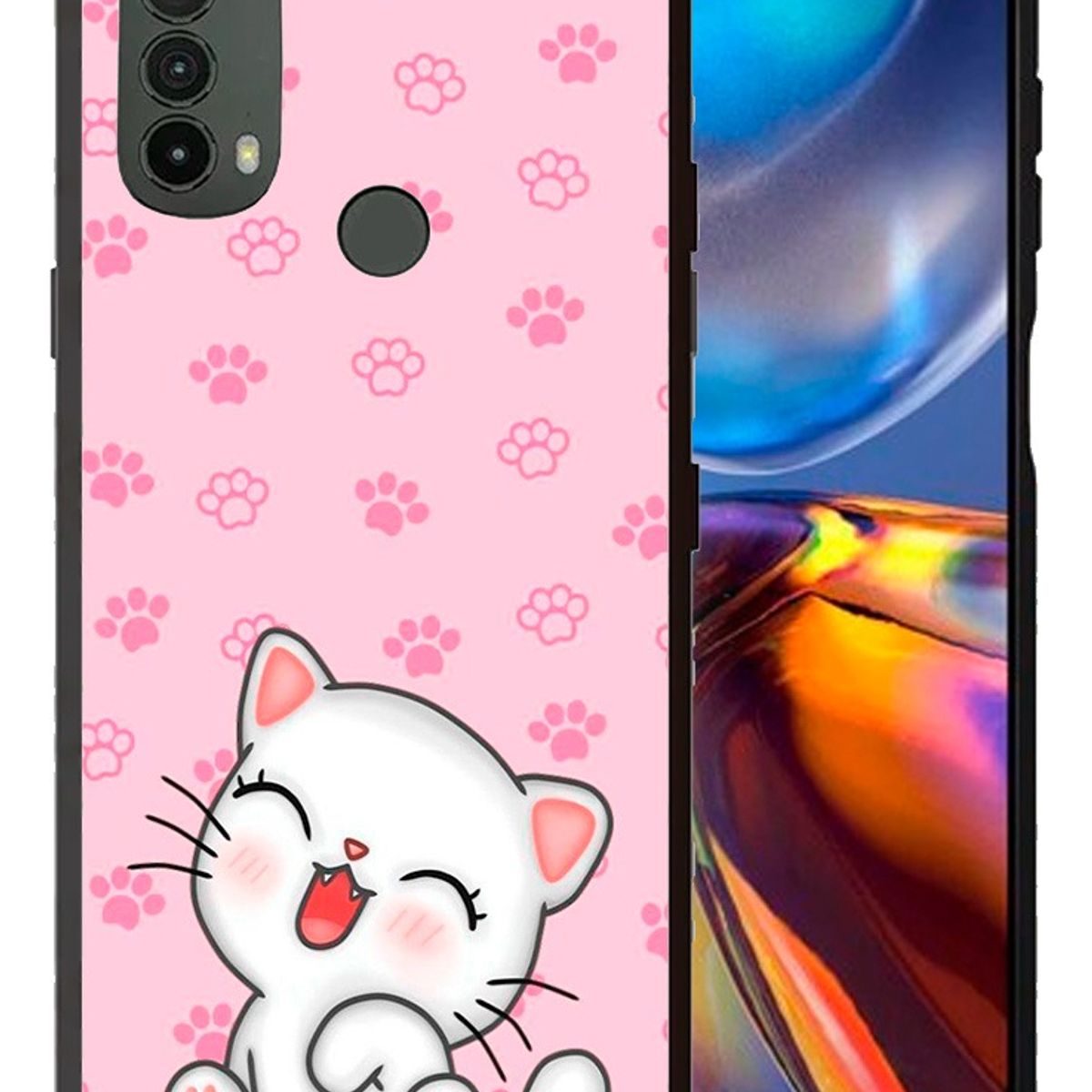 CARCASIA - Carcasa Funda para MOTOROLA E20 Diseño 2