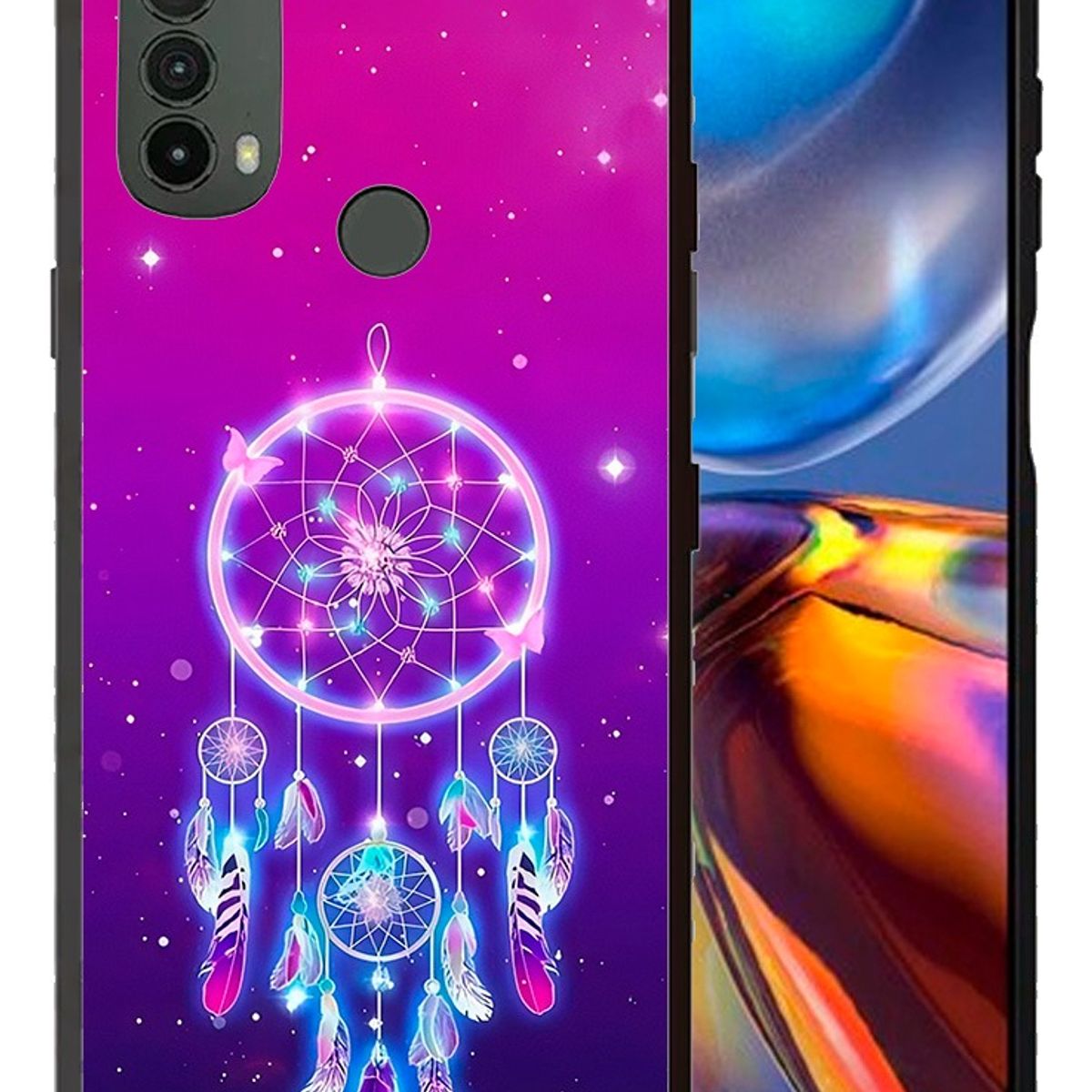 CARCASIA - Carcasa Funda para MOTOROLA E20 Diseño 90