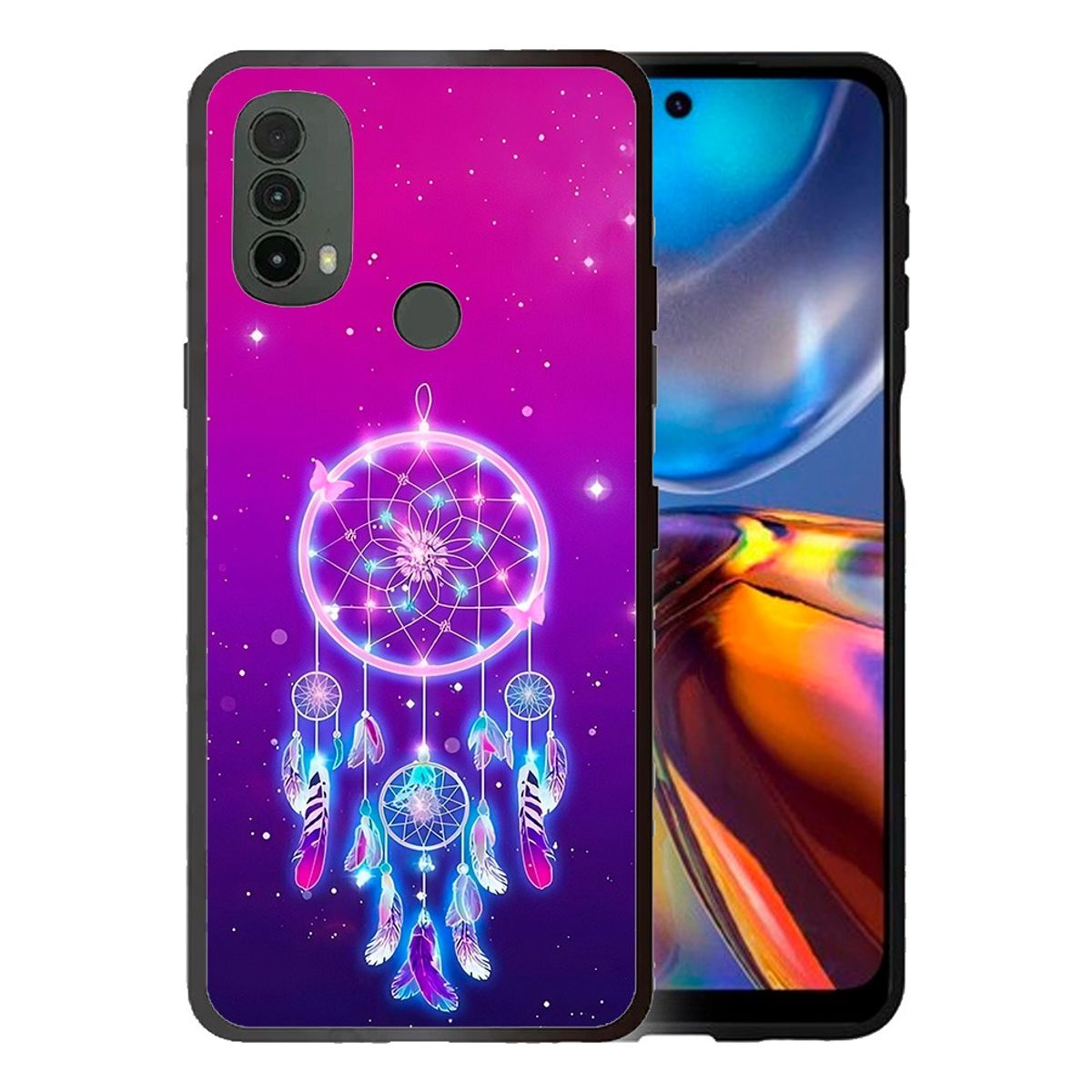 CARCASIA - Carcasa Funda para MOTOROLA E20 Diseño 90