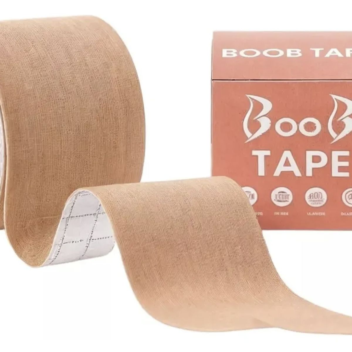UNICO - Cinta Adhesiva Levanta Busto Boob Tape 5cm X 5mts Modeladora