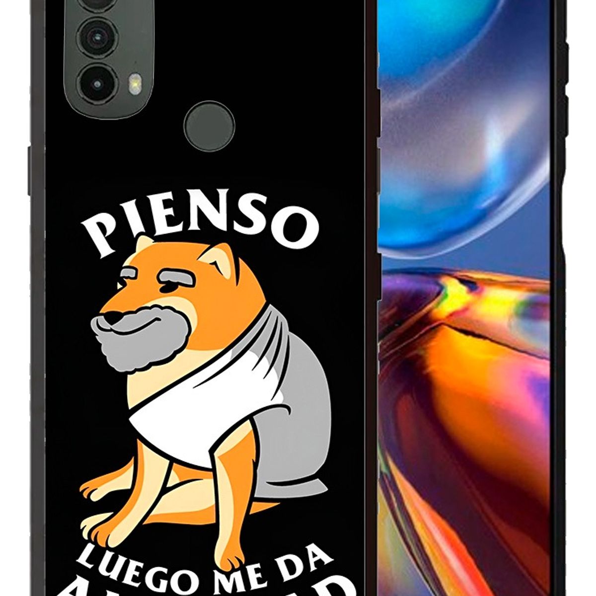 CARCASIA - Carcasa Funda para MOTOROLA E30 Diseño 17
