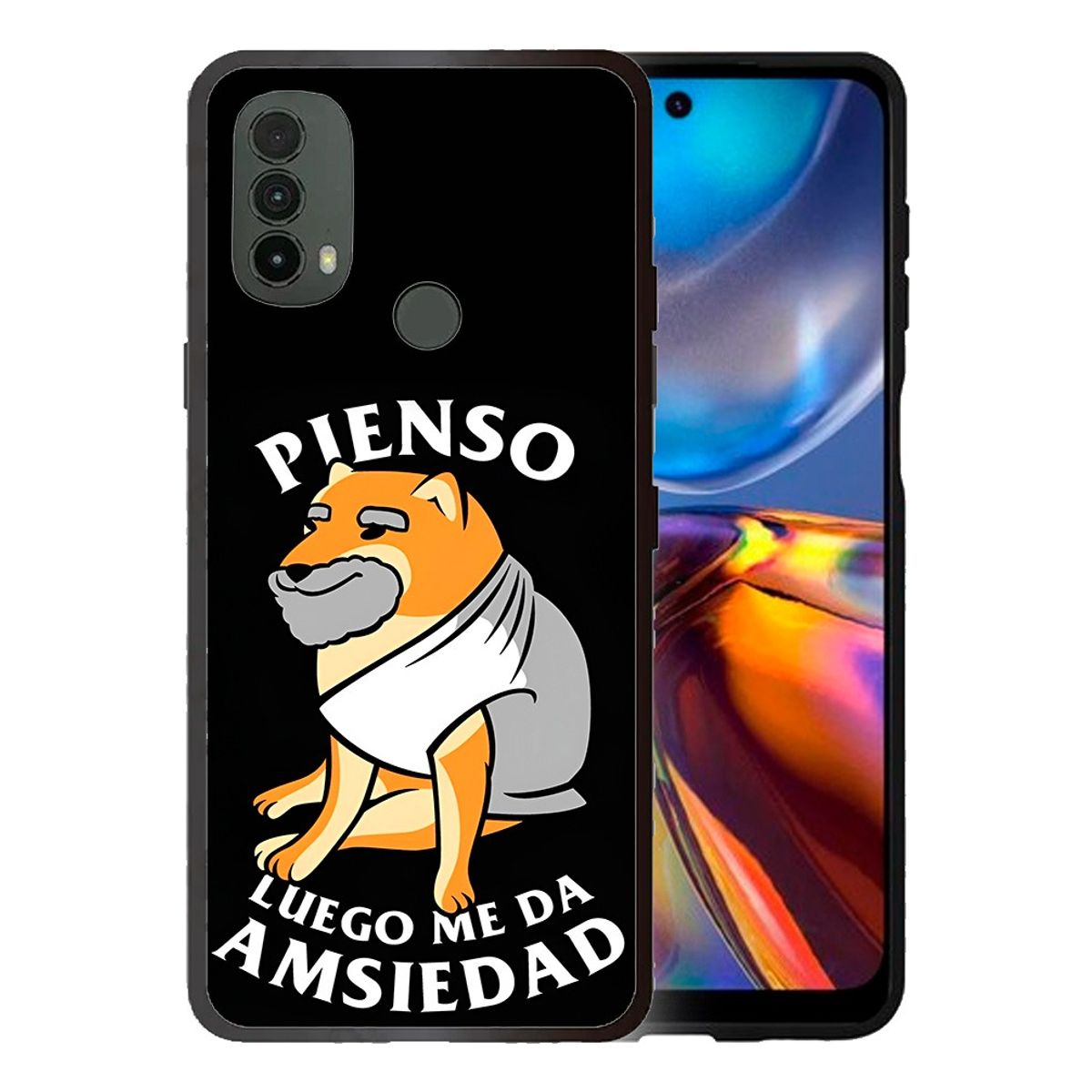 CARCASIA - Carcasa Funda para MOTOROLA E30 Diseño 17