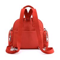 Mochila Bolso Mujer Nylon Multifuncional Con Usb Para Viaje