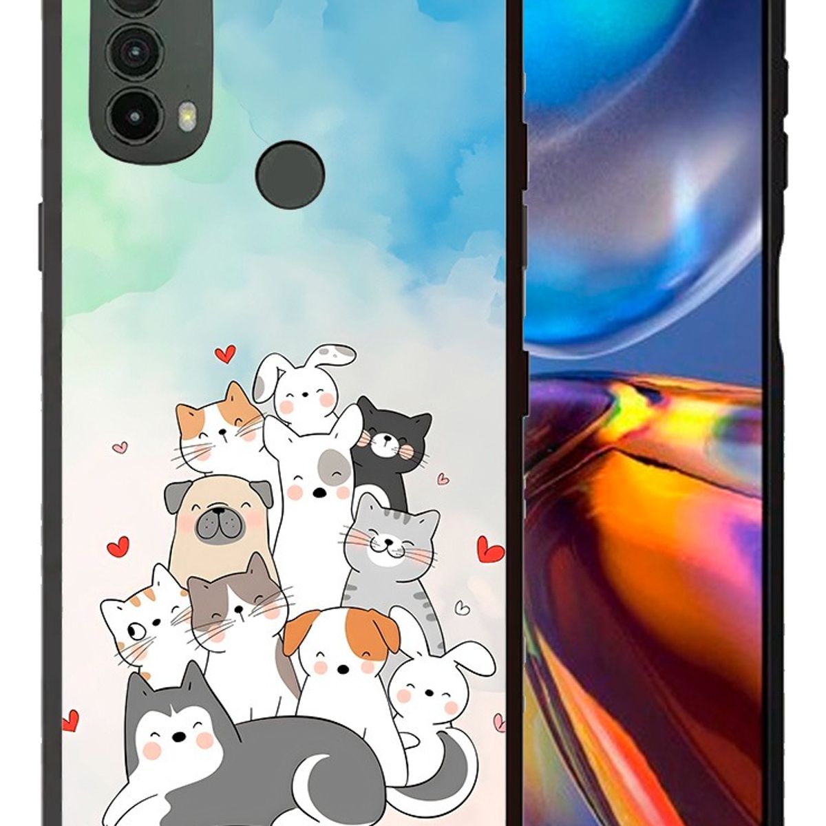 CARCASIA - Carcasa Funda para MOTOROLA E20 Diseño 137