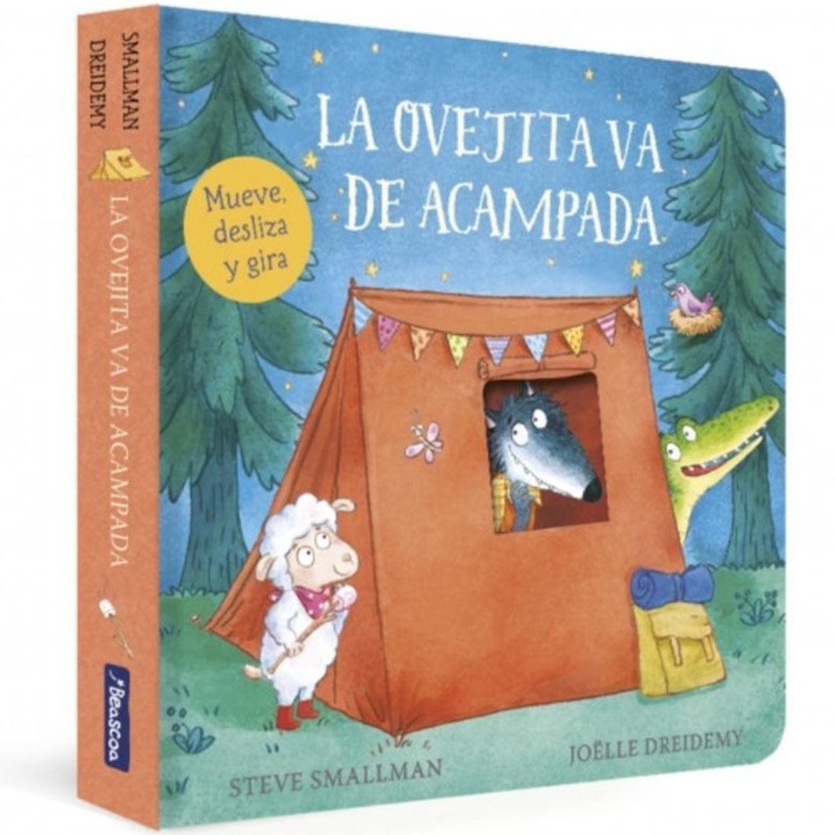 BEASCOA - Libro La ovejita va de acampada - Steve Smallman