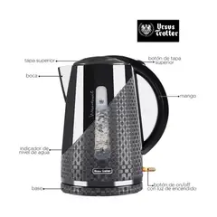 URSUS TROTTER - HERVIDOR ELECTRICO DE AGUA UT-DUNKEL17P 2000W