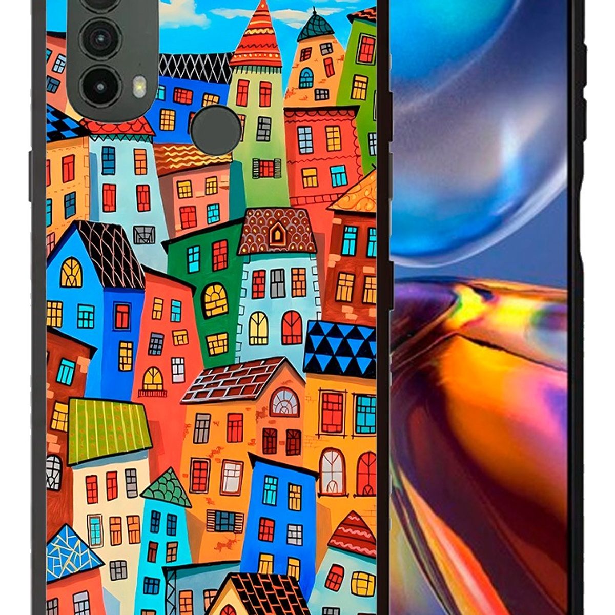 CARCASIA - Carcasa Funda para MOTOROLA E20 Diseño 196