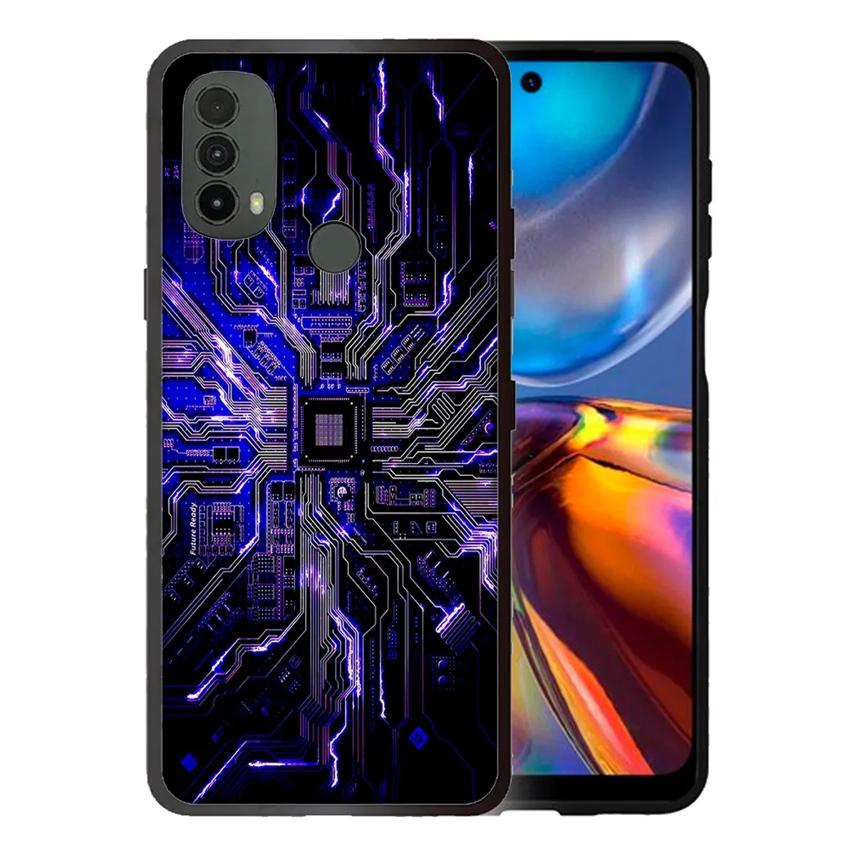 CARCASIA - Carcasa Funda para MOTOROLA E20 Diseño 207