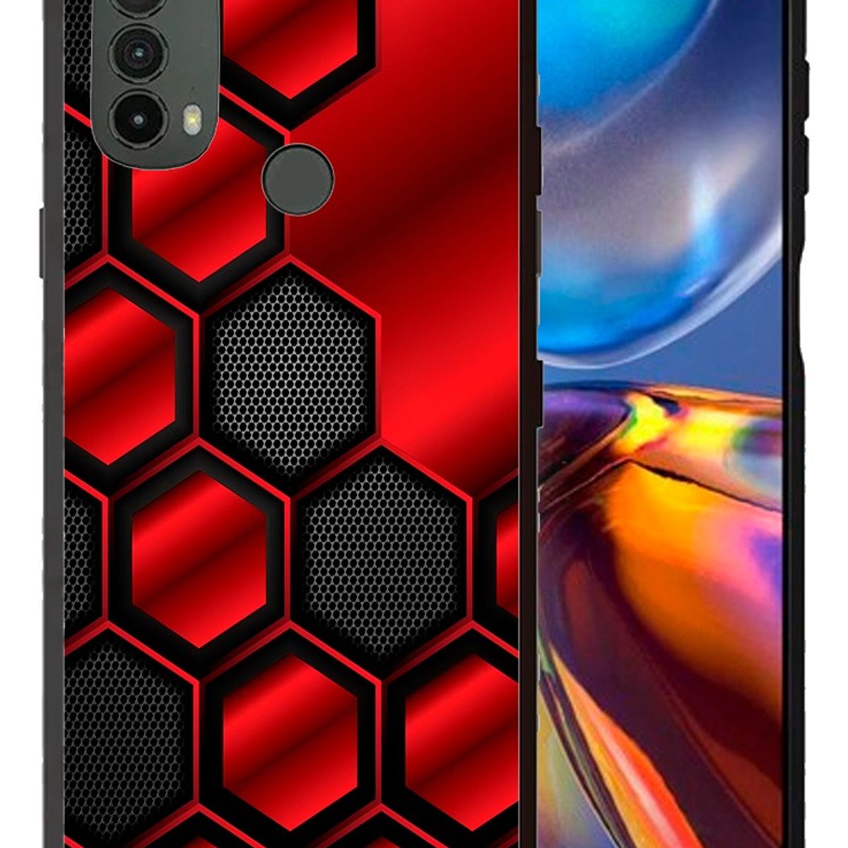 CARCASIA - Carcasa Funda para MOTOROLA E30 Diseño 201