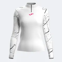 JOMA - Polerón Entrenamiento Mujer R-Night Helium Blanco