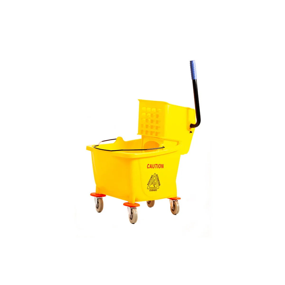 GENERICO - Carro Estrujador Amarillo 33 Litros Glanz
