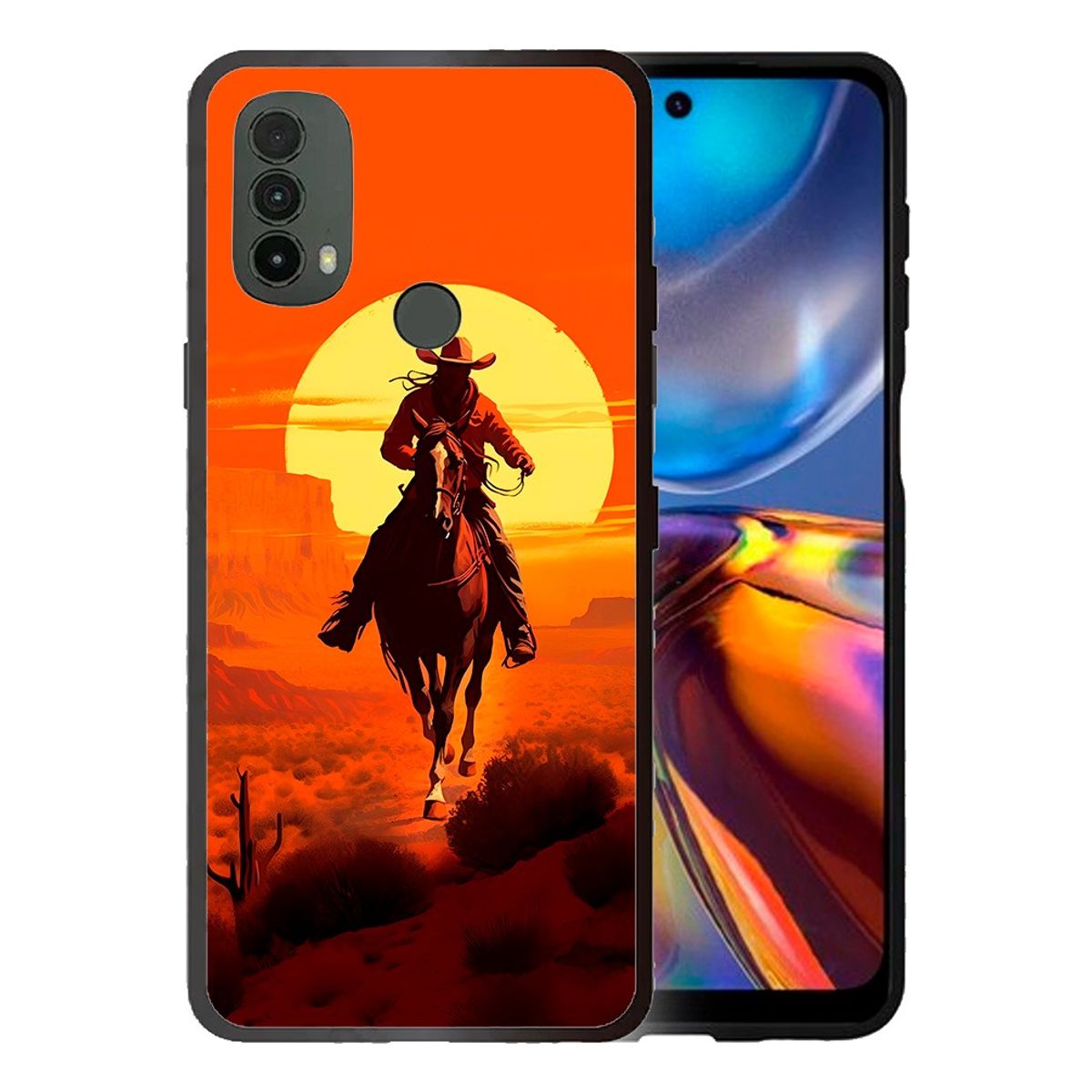 CARCASIA - Carcasa Funda para MOTOROLA E30 Diseño 300