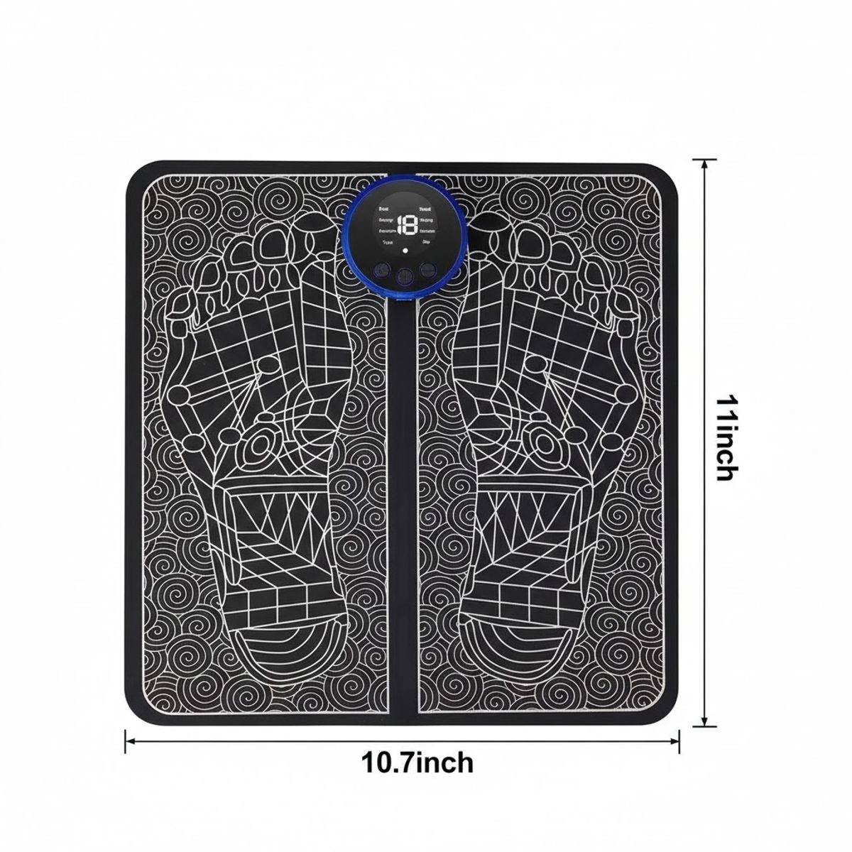 GENERICO - Masajeador De Pies Eléctrico Ems Pulse Máquina De Terapia D