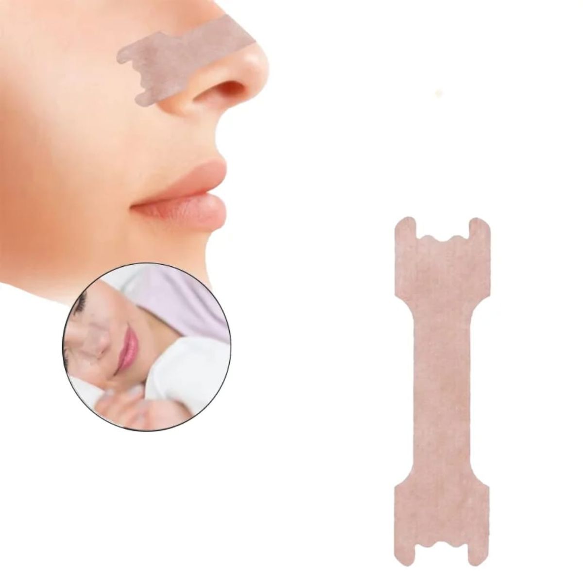 GENERICO - 12 Parches Nasales Antironquido