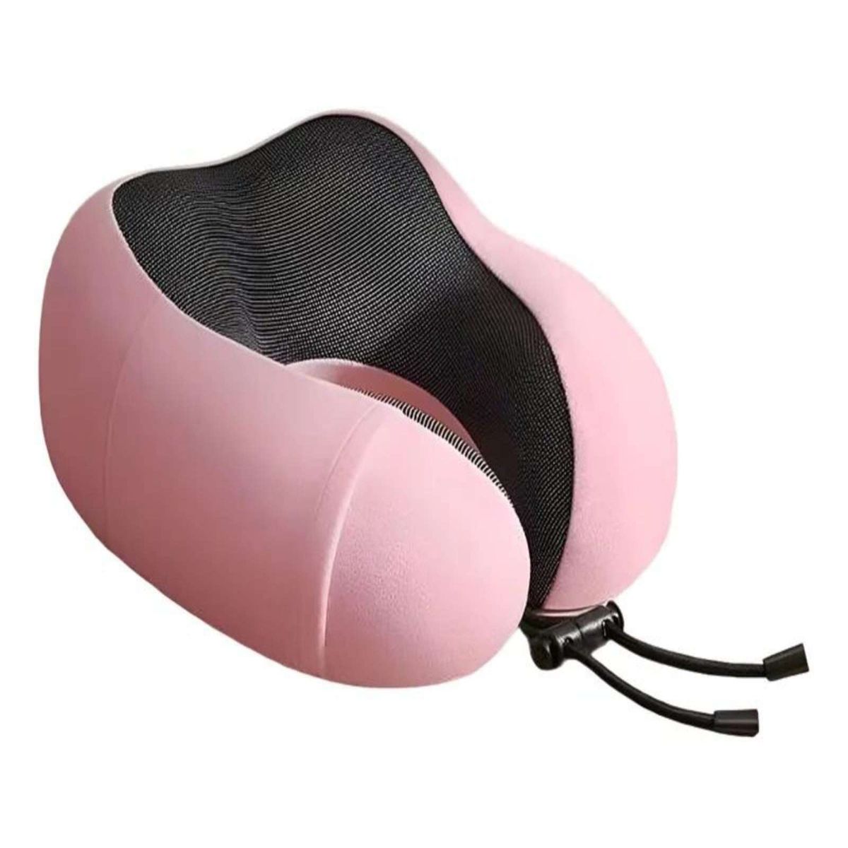 GENERICO - Cómoda Almohada De Cuello Viaje tela magnetica Rosa
