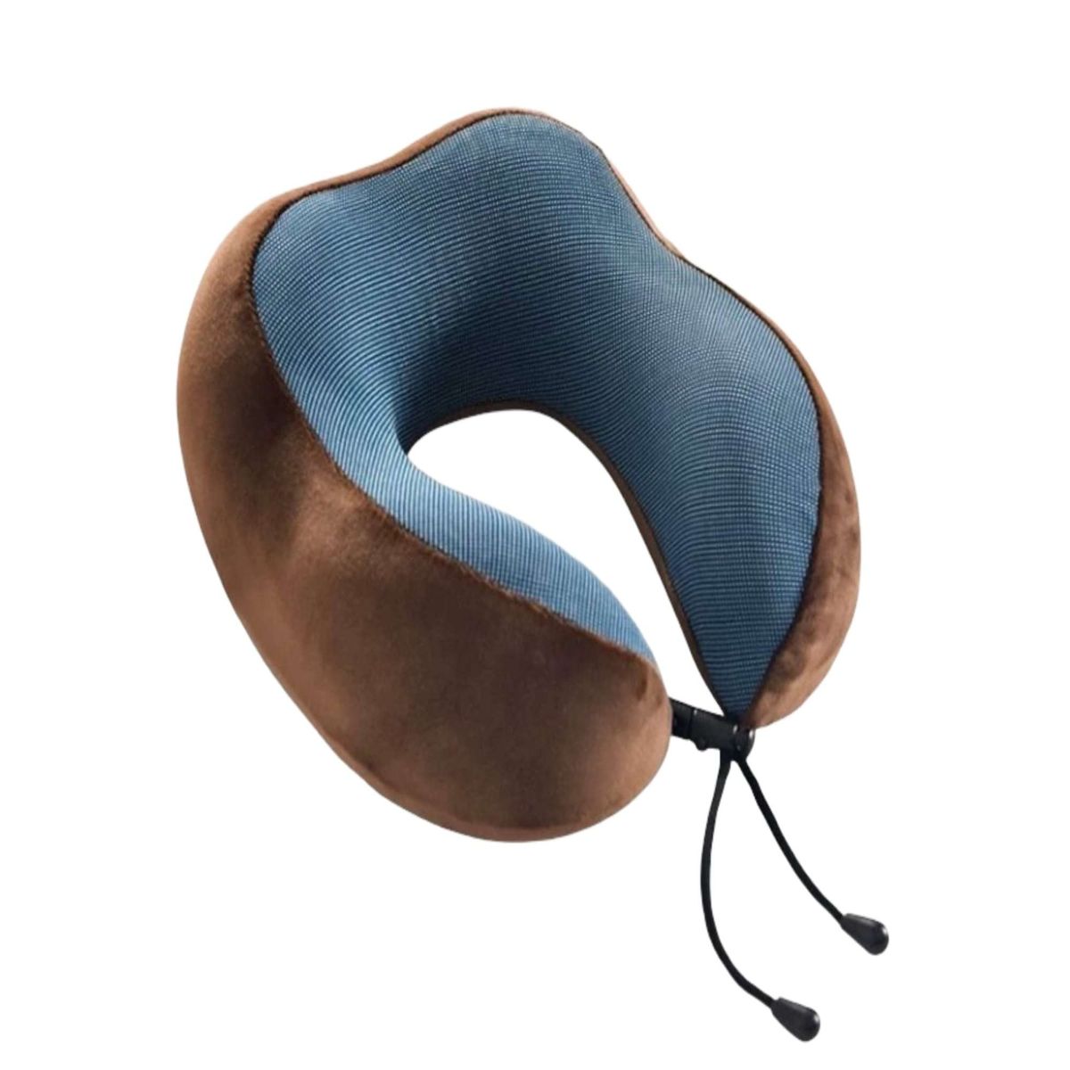 GENERICO - Cómoda Almohada De Cuello Viaje tela magnetica marron