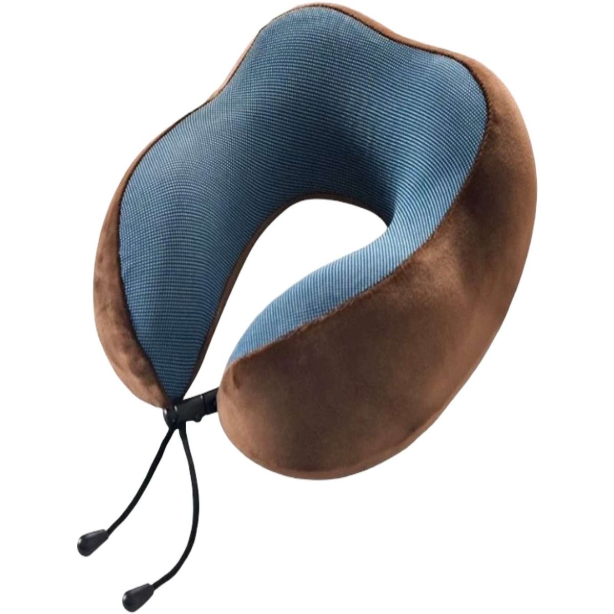 GENERICO - Cómoda Almohada De Cuello Viaje tela magnetica marron