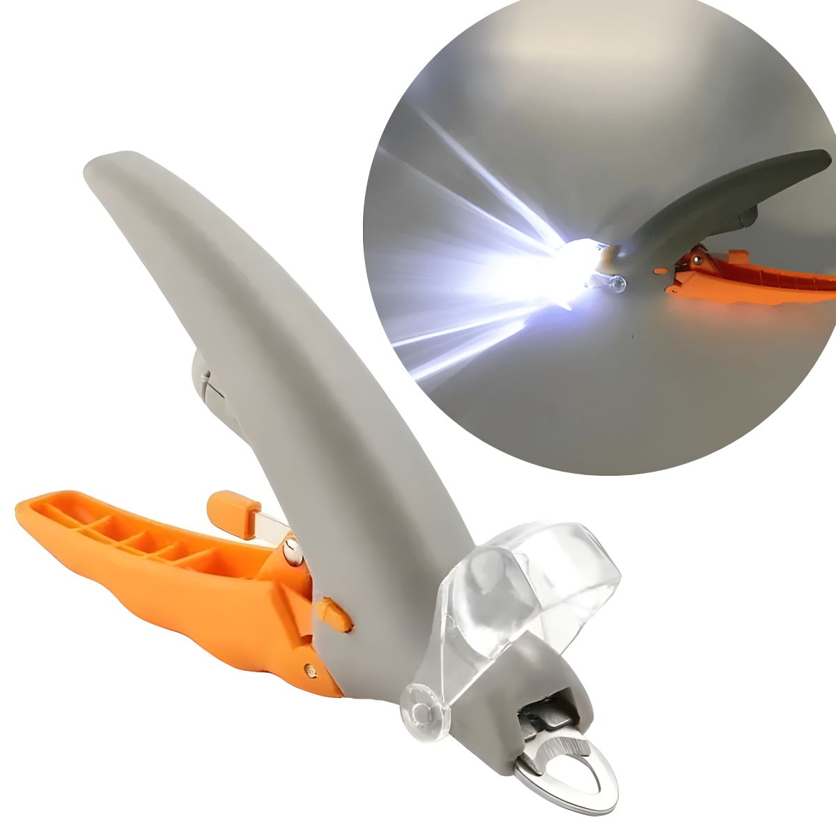 GENERICO - Corta Uñas Con Lupa Y Luz Para Perros Pet Comfy Profesional