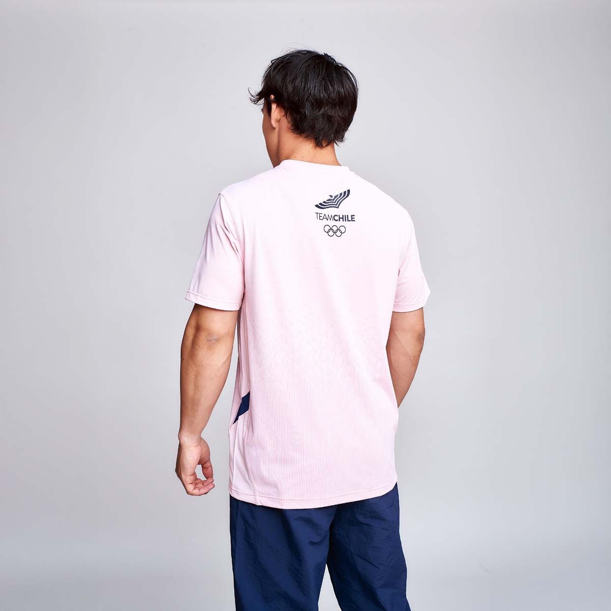 SPARTA - Polera Entrenamiento Hombre Sparta Team Chile Rosada