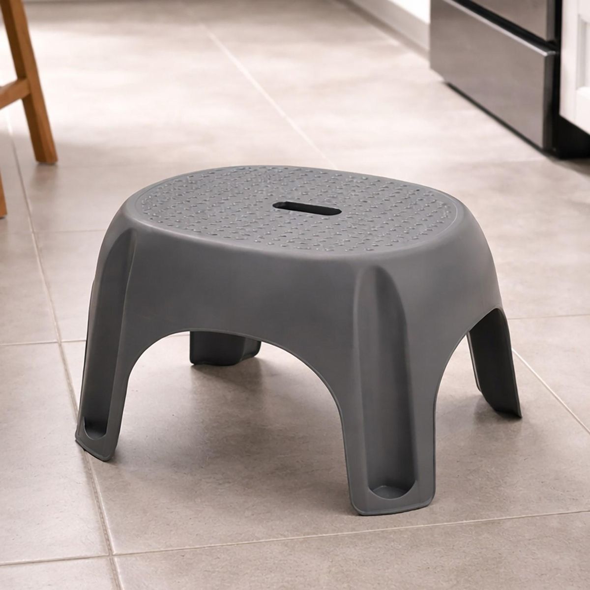 NORTHWEST - Piso Plástico Alzador 1 peldaño Gris 22cm alto Nortwest