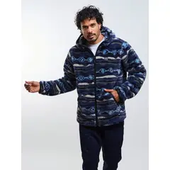 MAUI AND SONS - Poleron Chiporro Ancestral Multicolor Hombre