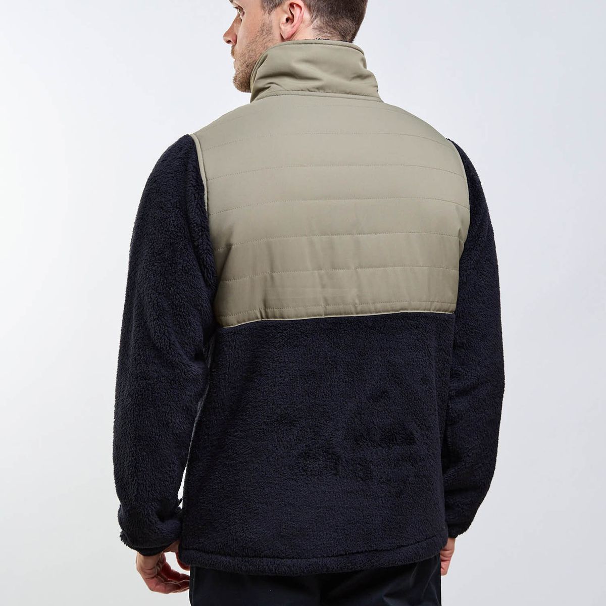 MAUI AND SONS - Poleron Chiporro Forest Quilted Verde Hombre Maui And Sons