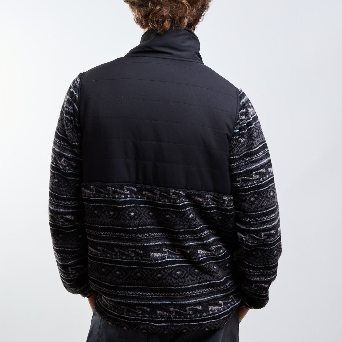 MAUI AND SONS - Poleron Chiporro Black Awuay Multicolor Hombre Maui And Sons