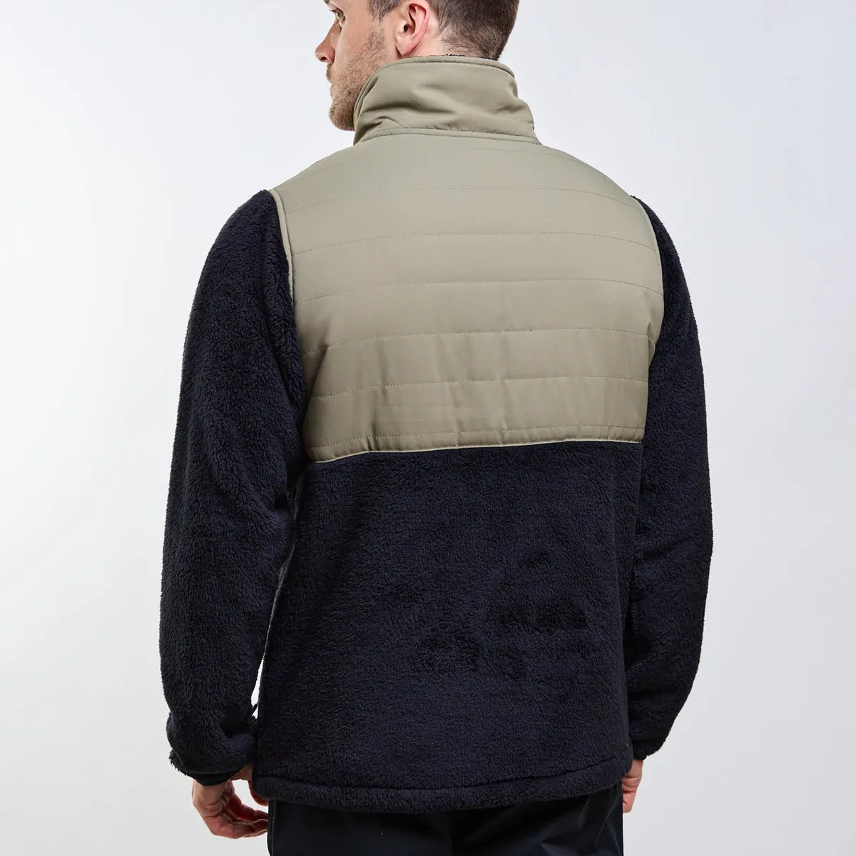 MAUI AND SONS - Poleron Chiporro Forest Quilted Verde Hombre Maui And Sons