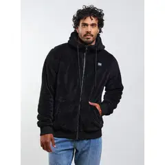 MAUI AND SONS - Poleron Chiporro Rayen Negro Hombre
