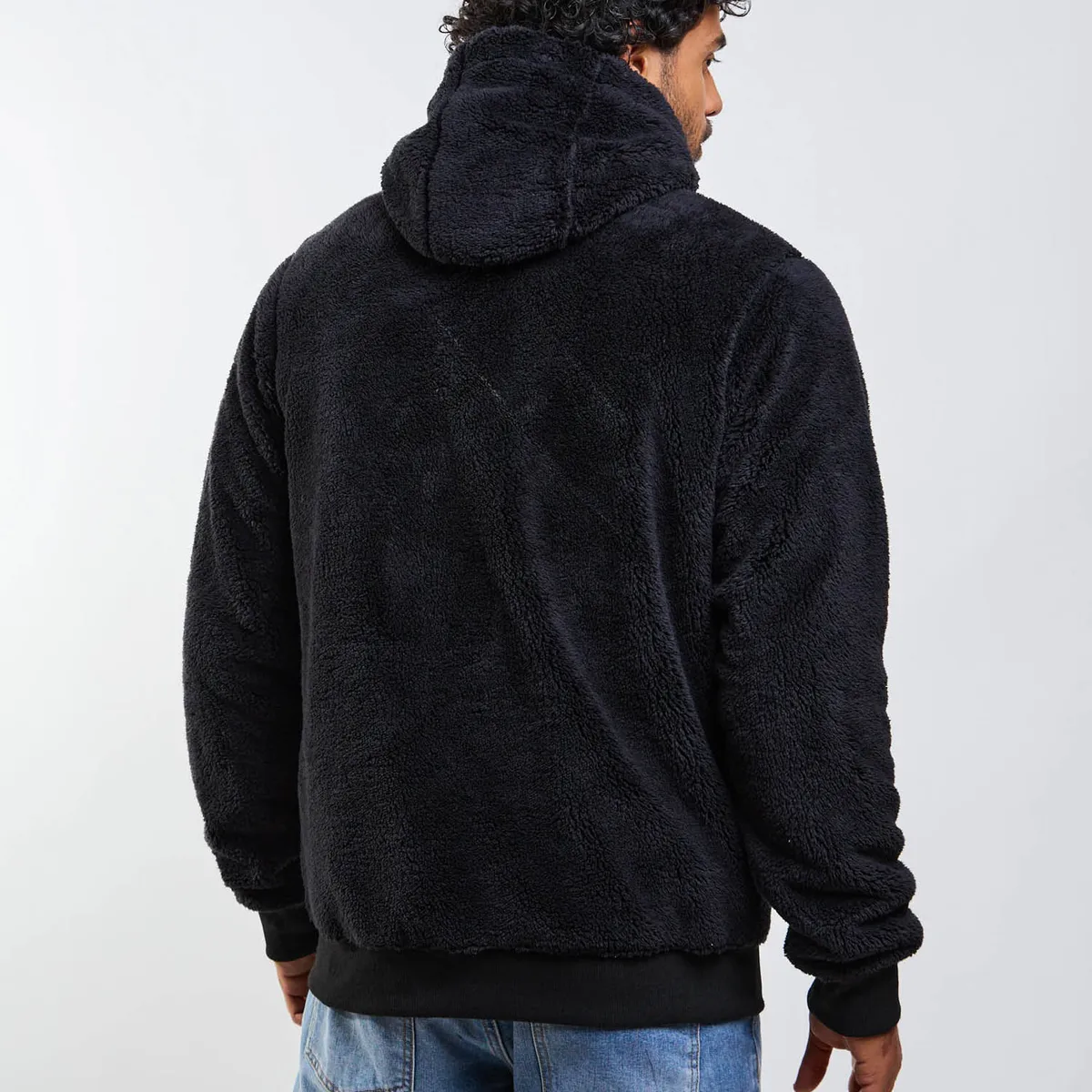 MAUI AND SONS - Poleron Chiporro Rayen Negro Hombre Maui And Sons
