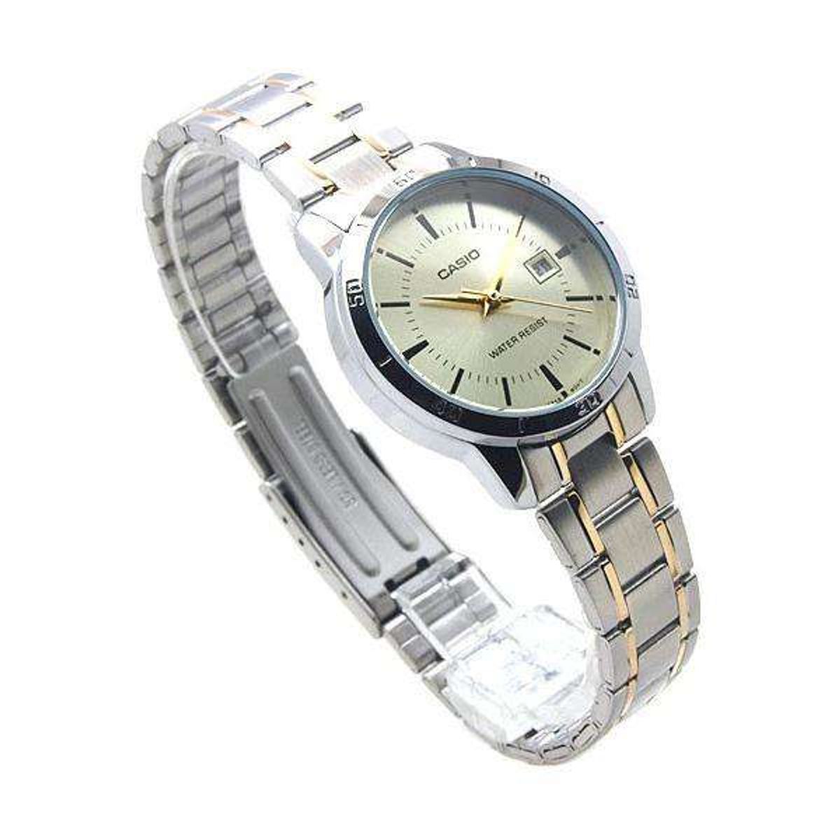 CASIO - RELOJ CASIO LTPV004SG-9A MUJER ANALOGO METAL