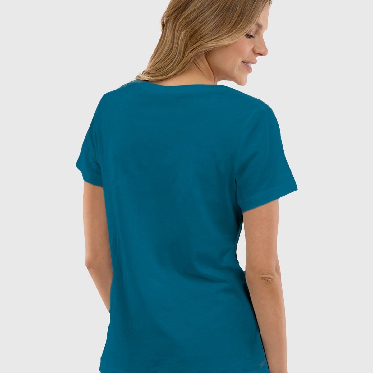 FALCONE - Polera Orgánica Classic Logo V2 Mujer Falcone