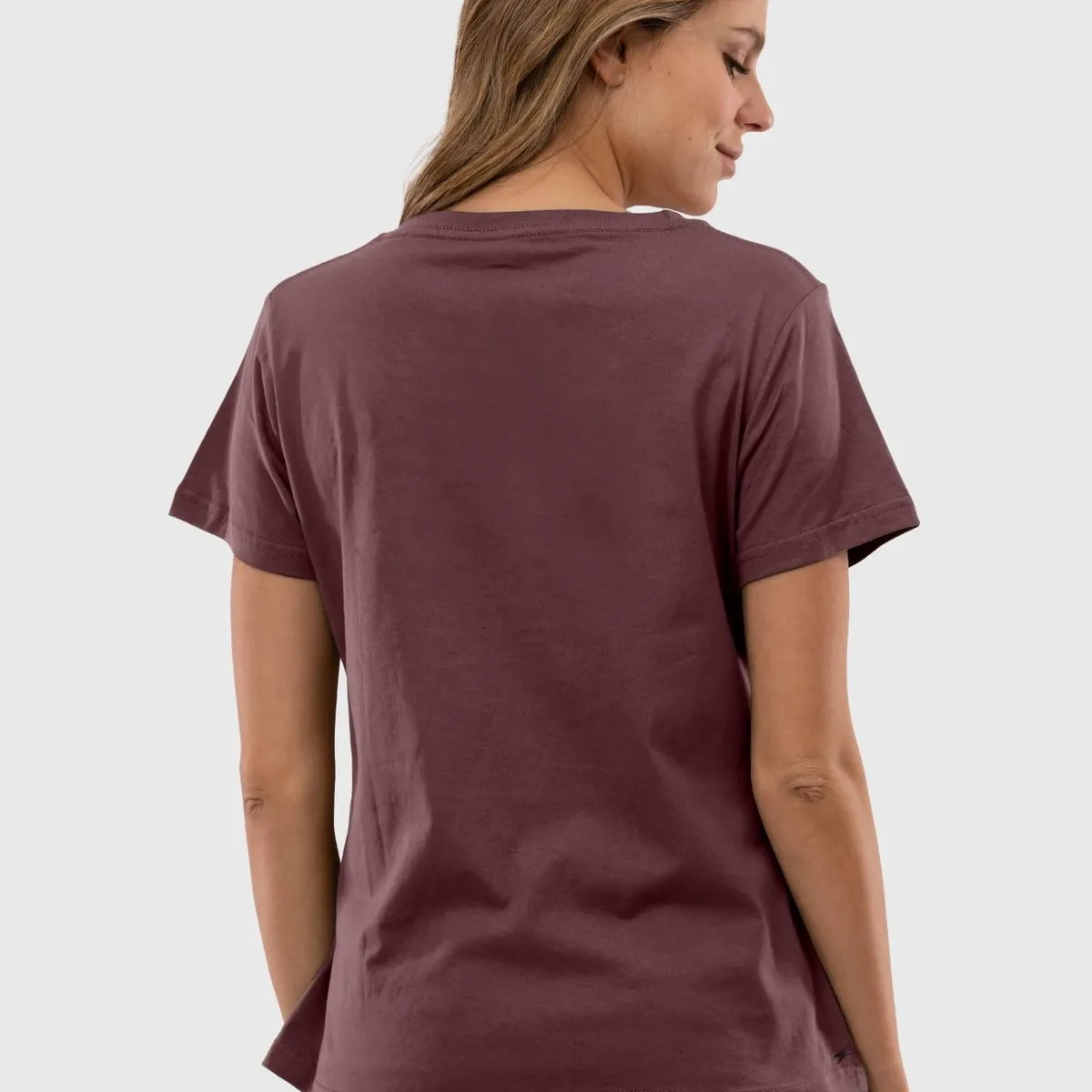 FALCONE - Polera Orgánica Classic Logo V2 Mujer Falcone