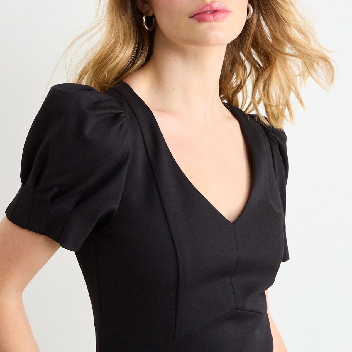 IO - Vestido Liso Mujer Negro Io